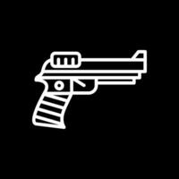 pistola vector icono diseño