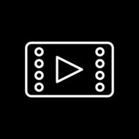 Video player Vector Icon Design