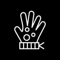 Glove Vector Icon Design