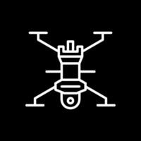 diseño de icono de vector de dron