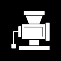 Meat grinder Vector Icon Design