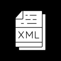 xml archivo formato vector icono diseño