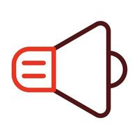 Sound Vector Thick Line Two Color Icons For Personal And Commercial Use.
