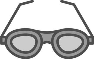 Goggles Vector Icon Design