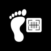 Footprint Vector Icon Design