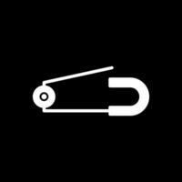 Safety pin Vector Icon Design