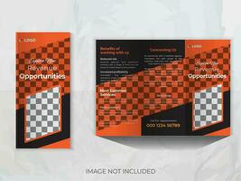 Trifold Brochure Design, Simple Brochure design, vector