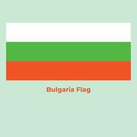 el Bulgaria bandera vector