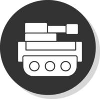 tanque vector icono diseño