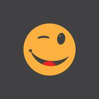 sonrisa icono emoticon símbolo modelo vector