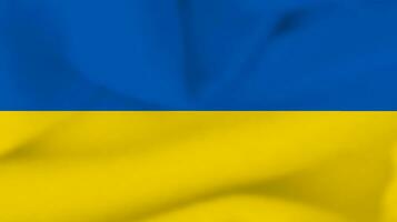 Ukrainian national flag vector