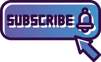 Subscribe Vector Icon Design