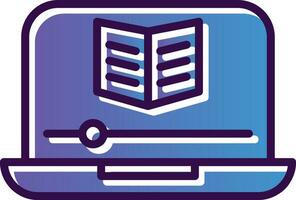 Educational video Vector Icon Design