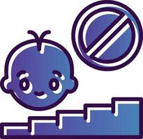 Stairs Vector Icon Design