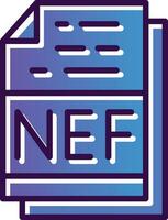 nef vector icono diseño