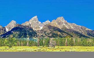 grandioso teton rango, grandioso teton nacional parque foto