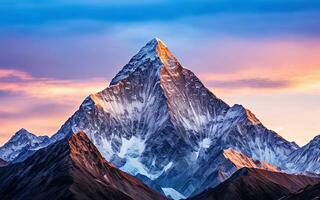 Ama Dablam Mountain Peak photo