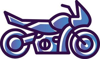 diseño de icono de vector de moto