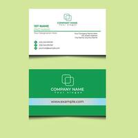 Business Stationery Visiting Card Design vector