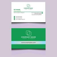 Business Card Design vector