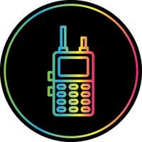 diseño de icono de vector de walkie talkie