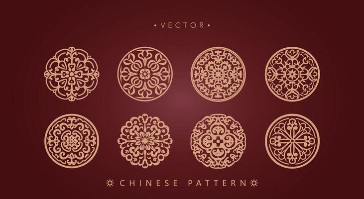 Chinese traditional decorative pattern