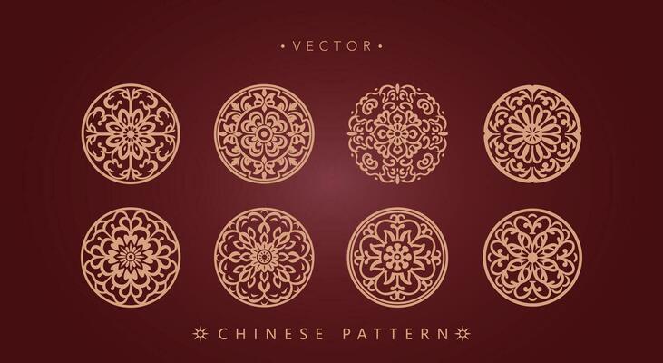 Chinese traditional decorative pattern