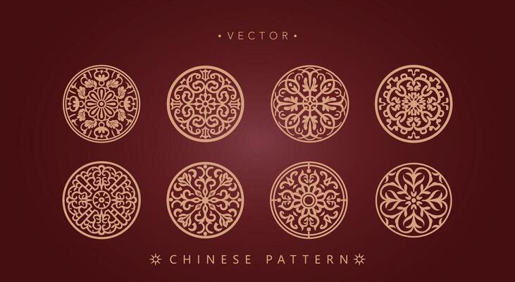 Chinese traditional decorative pattern