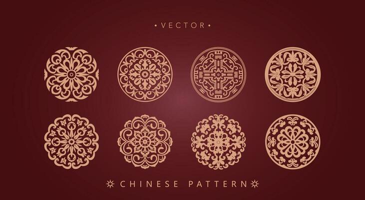 Chinese traditional decorative pattern