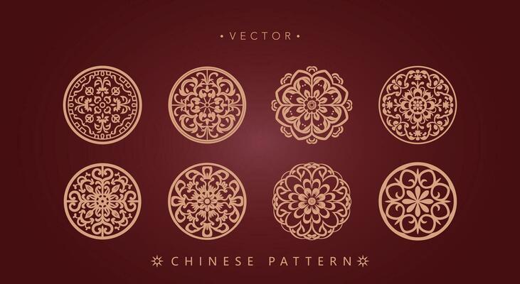 Chinese traditional decorative pattern