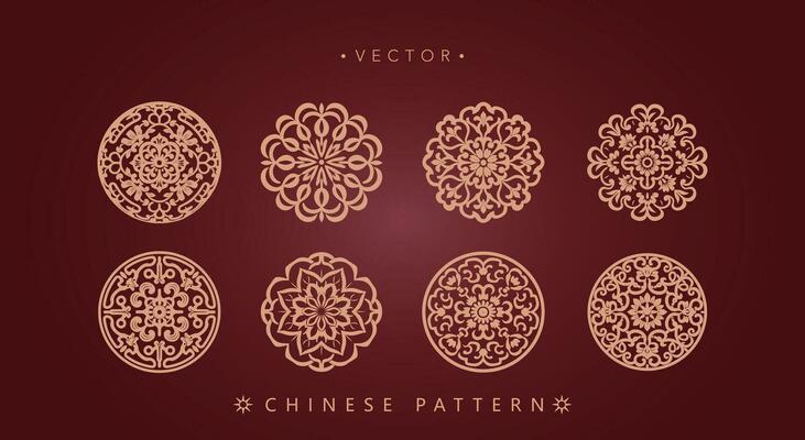 Chinese traditional decorative pattern