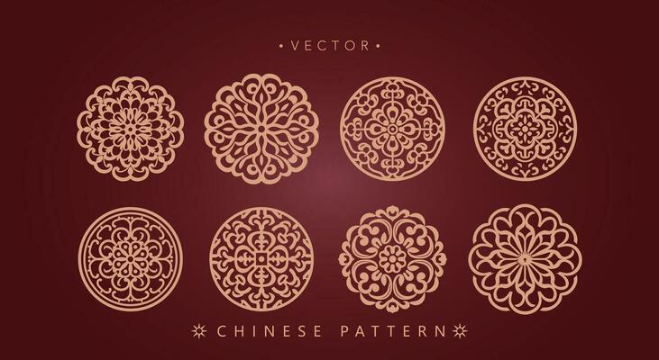Chinese traditional decorative pattern