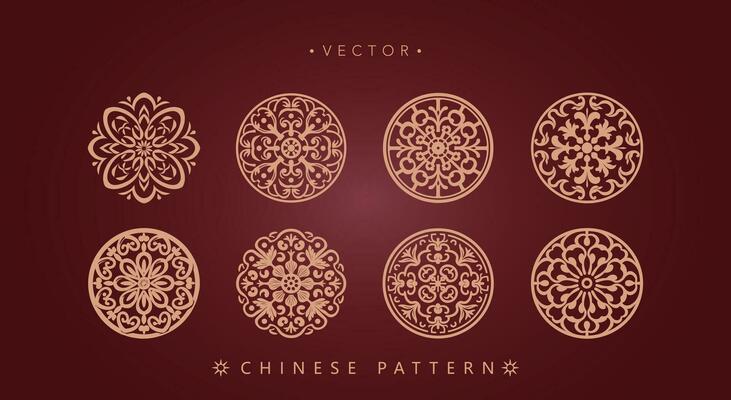 Chinese traditional decorative pattern
