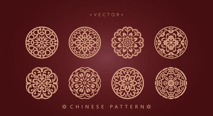 Chinese traditional decorative pattern