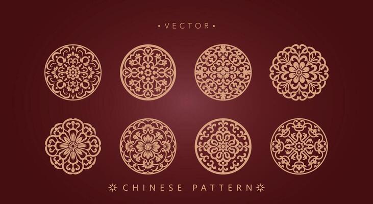 Chinese traditional decorative pattern