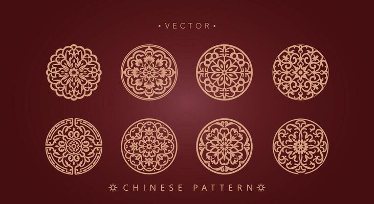 Chinese traditional decorative pattern