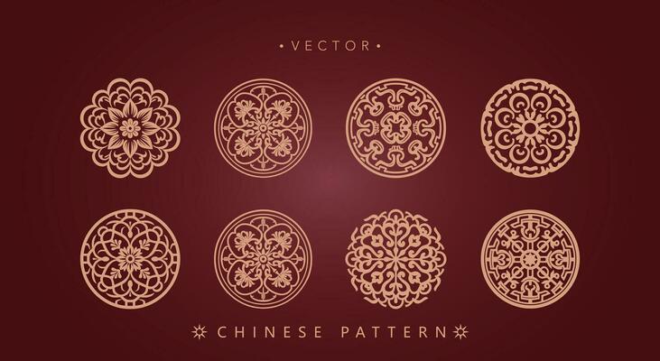 Chinese traditional decorative pattern