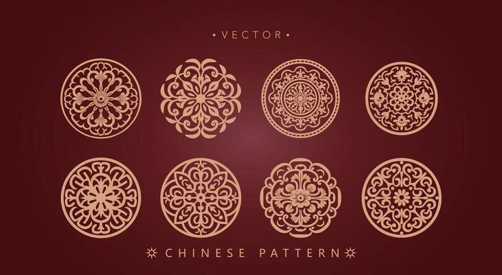 Chinese traditional decorative pattern