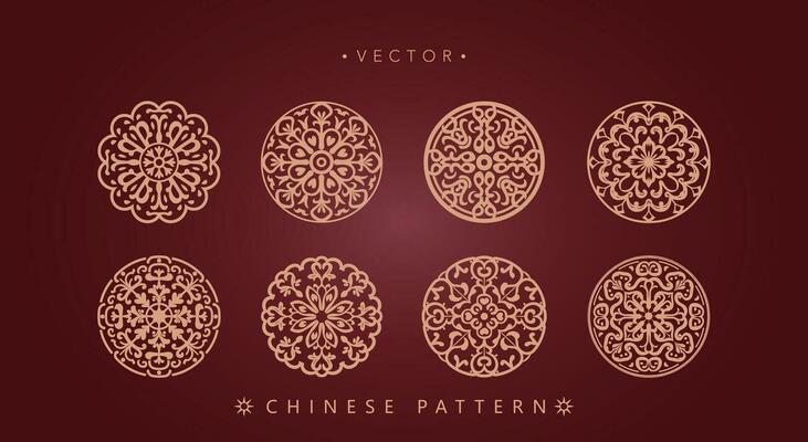 Chinese traditional decorative pattern