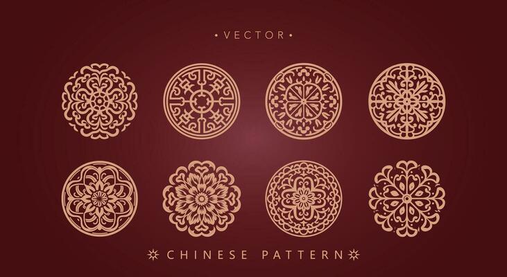 Chinese traditional decorative pattern
