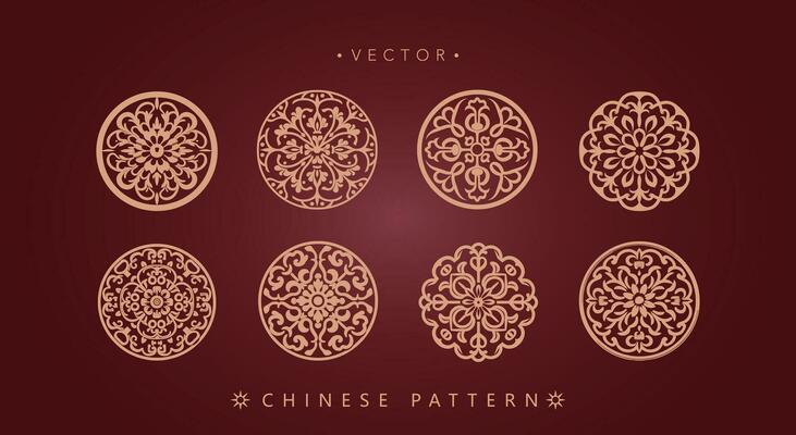 Chinese traditional decorative pattern