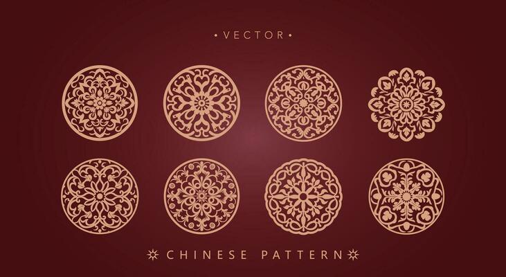 Chinese traditional decorative pattern
