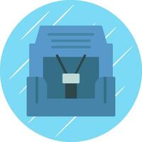 Car seat Vector Icon Design