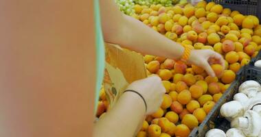 Picking Apricots from the Fruit Pack video