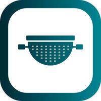 Strainer Vector Icon Design