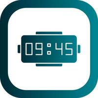 diseño de icono de vector de reloj digital