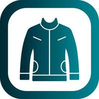 Leather jacket Vector Icon Design