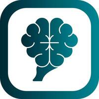 Human brain Vector Icon Design