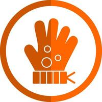 Glove Vector Icon Design