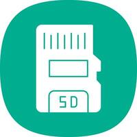 Sd card Vector Icon Design